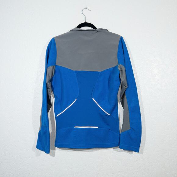 Nike Blue Sphere Thermal Fleece Quarter Zip Pullover Size Small - Picture 7 of 7